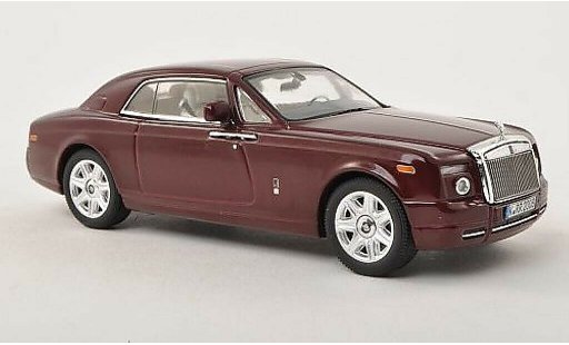 Rolls Royce Phantom Coupe 1/43 IXO rosso LHD 2008 modellini auto