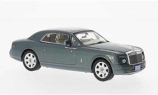 Rolls Royce Phantom Coupe 1/43 IXO grigio-verde 2008 modellini auto