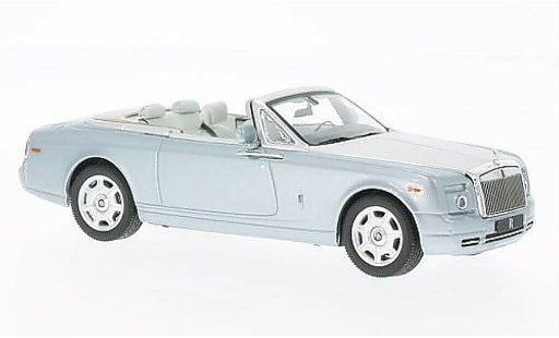 Rolls Royce Phantom Drophead Coupe 1/43 IXO blu/grigio 2009 modellini auto