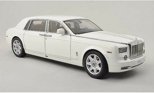 Rolls Royce Phantom EWB 1/18 Kyosho bianco LHD modellini auto