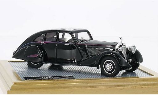 Rolls Royce Phantom Continental 1/43 Ilario II Park Ward Streamline Saloon nero 1934 modellini auto