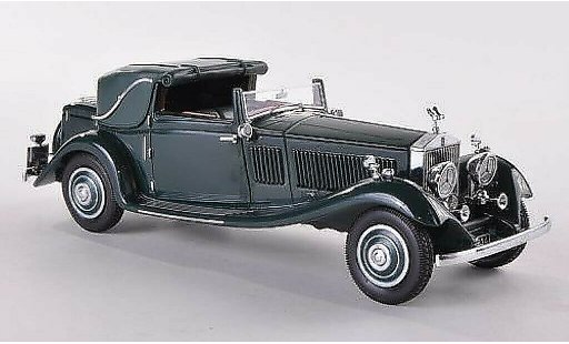 Rolls Royce Phantom 1934 1/43 Neo II Owen Sedanca Coupe Gurney Nutting verde RHD modellini auto
