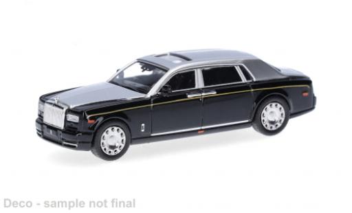 Rolls Royce Phantom 1/87 Micro City 87 schwarz/silber 1:87 modellino in miniatura