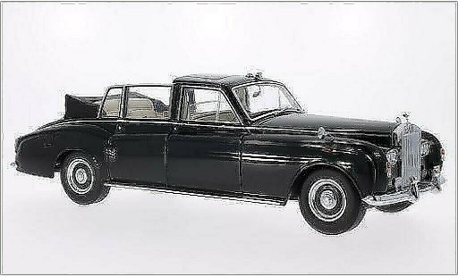 Rolls Royce Phantom Landaulet 1/18 CMF VI nero RHD modellini auto