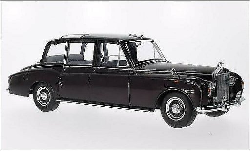 Rolls Royce Phantom Queen 1/18 CMF VI Version rosso/nero RHD modellini auto