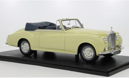 Rolls Royce Silver Cloud 1/18 Cult Scale Models DHC beige 1960 1:18 modellino in miniatura