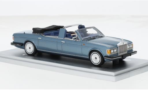 Rolls Royce Silver Spur 1/43 Kess Landaulette blau/schwarz 1987 1:43 modellino in miniatura