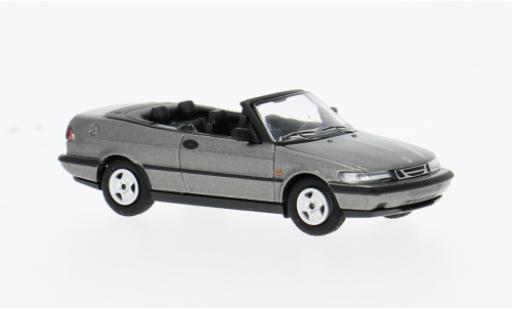 Saab 900 1/87 Minichamps Turbo 16S (Aero) Cabriolet grau 1987 1:87 modellino in miniatura
