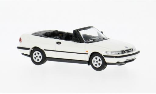 Saab 900 1/87 Minichamps Turbo 16S (Aero) Cabriolet weiss 1987 1:87 modellino in miniatura