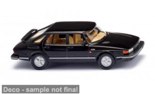 Saab 900 1/87 Wiking Turbo schwarz 1978 1:87 modellino in miniatura