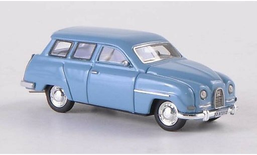 Saab 95 Base 1/87 Neo blugrigio modellini auto