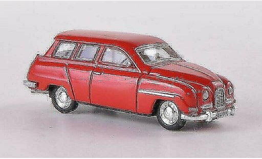 Saab 95 Base 1/87 Neo rosso 1961 modellini auto