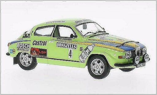 Saab 96 Rally Sweden 1/43 IXO V4 No.4 WM Svezia 1976 /B.Cederberg modellini auto