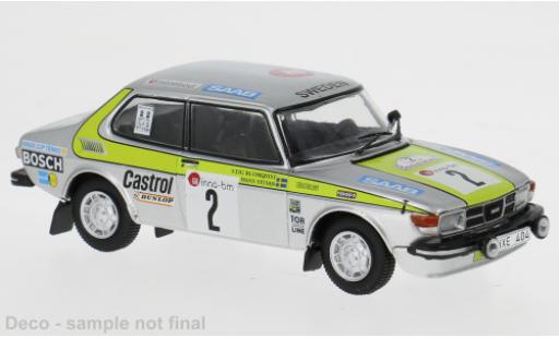 Modellini auto Saab 99 EMS Boucles de Spa 1976 #2 S.Blomqvist/H.Sylvan 1/43 IXO