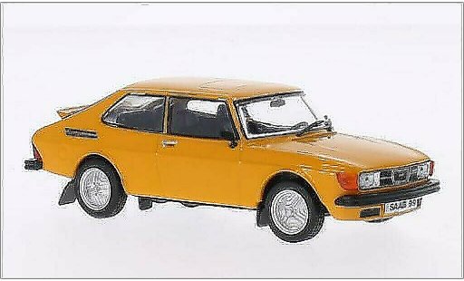 Saab 99 Turbo 1/43 WhiteBox Combi Coupe orange 1977 modellini auto
