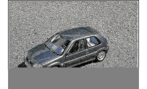 Citroen Saxo VTS 1/18 Ottomobile grigio orageux preparation circuit modellini auto
