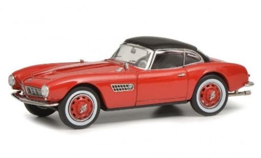 Bmw 507 1/43 Schuco rosso/nero modellino in miniatura