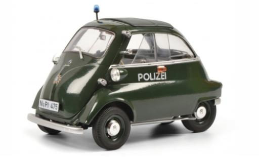 Bmw Isetta 1/18 Schuco 250 Export Polizei (D) 1955 modellino in miniatura