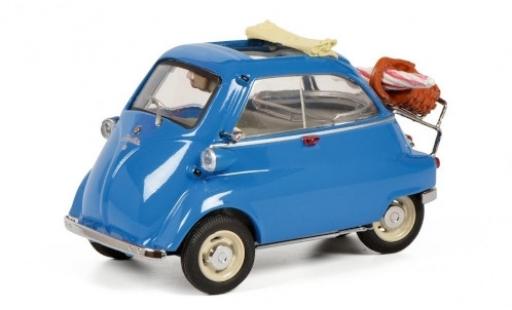 Bmw Isetta 1/43 Schuco blu Picknick modellino in miniatura