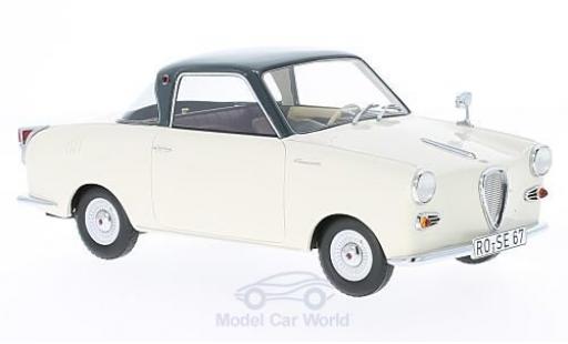 Goggomobil TS 1/18 Schuco 250 Coupe beige/grigio modellino in miniatura