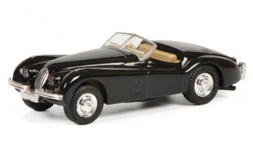 Jaguar XK 1/87 Schuco 120 nero RHD modellino in miniatura