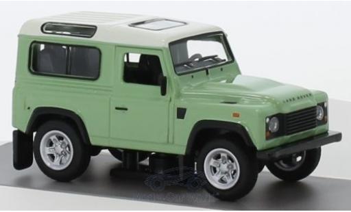 Land Rover Defender 1/64 Schuco verde/bianco modellino in miniatura