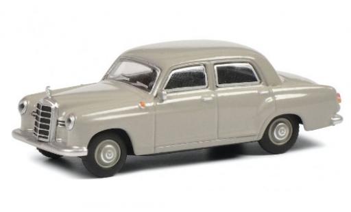 Mercedes 180 1/64 Schuco D (W120) grigio Ponton modellino in miniatura