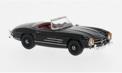 Mercedes 300 1/87 Schuco SL Roadster (W198 II) grau 1:87 modellino in miniatura