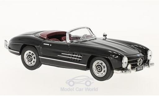 Mercedes 300 TE 1/43 Schuco SL Roadster (W198) nero modellino in miniatura