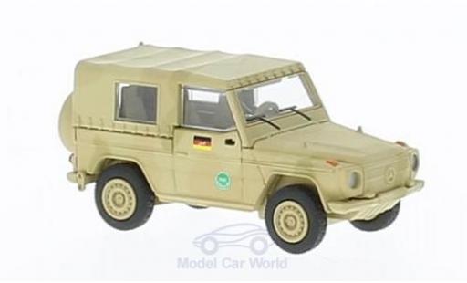 Mercedes Classe G 1/87 Schuco G matt-beige ISAF modellino in miniatura