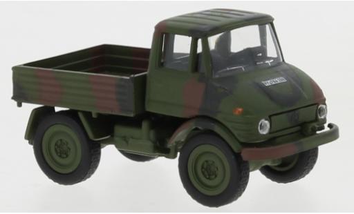 Mercedes Unimog 1/87 Schuco U406 Bundeswehr modellino in miniatura
