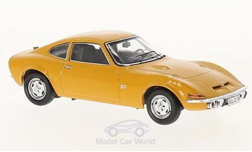 Opel GT 1/43 Schuco orange modellino in miniatura