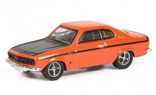 Opel Manta 1/87 Schuco A GT/E orange/matt-nero modellino in miniatura