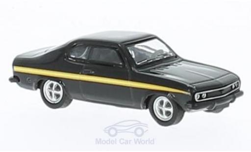 Opel Manta B 1/87 Schuco A nero/Dekor Black Magic modellino in miniatura