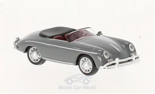 Porsche 356 A 1/87 Schuco A Speedster grigio modellino in miniatura