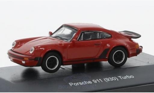 Porsche 930 Turbo 1/87 Schuco 911 () Turbo rosso modellino in miniatura