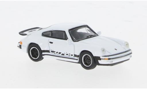 Porsche 930 Turbo 1/87 Schuco 911  weiss 1:87 modellino in miniatura