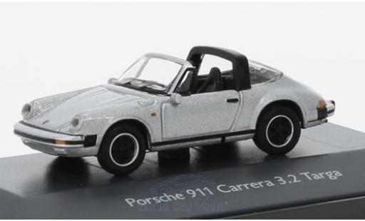 Porsche 911 Targa 1/87 Schuco Carrera 3.2 Targa grigio modellino in miniatura