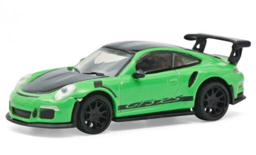 Porsche 991 GT3 RS 1/87 Schuco 911 GT3 RS () verde/matt-nero modellino in miniatura