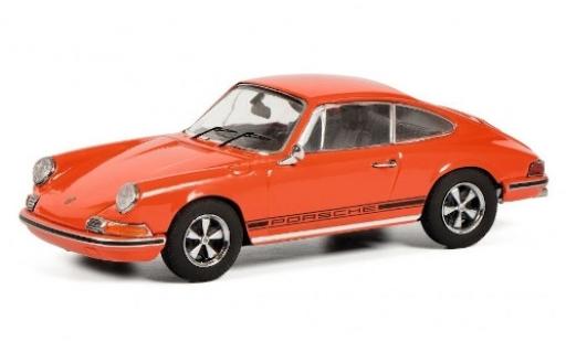 Porsche 911 1/43 Schuco S orange/Dekor modellino in miniatura
