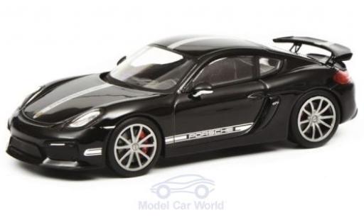 Porsche Cayman GT4 1/43 Schuco GT4 (981c) nero/grigio 2015 modellino in miniatura