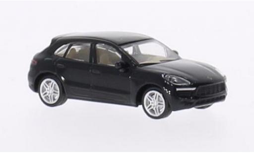 Porsche Macan S 1/87 Schuco S nero modellino in miniatura