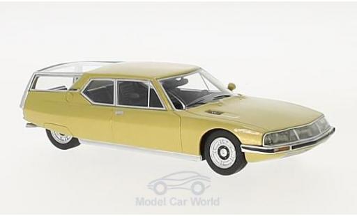 Citroen SM 1/43 Schuco Shooting Brake gold modellino in miniatura