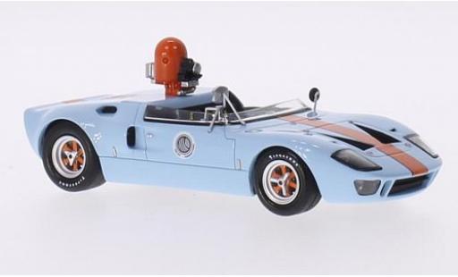 Ford GT40 1/43 Schuco Kamerawagen RHD 1970 Le Mans - Steve McQueen modellino in miniatura