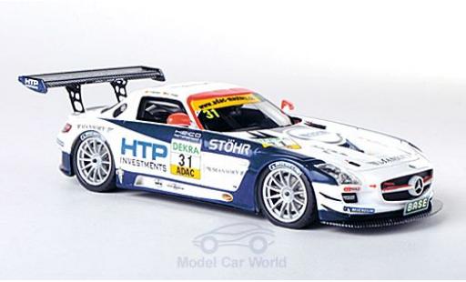 Mercedes SLS 1/43 Schuco AMG GT3 No.31 Heico Motorsport ADAC GT Masters 2011 T.Holzer/C.Tilke modellino in miniatura