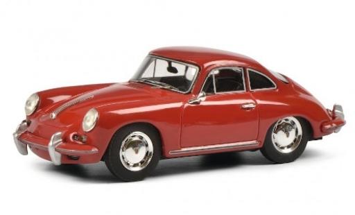 Porsche 356 1/43 Schuco SC rosso modellino in miniatura