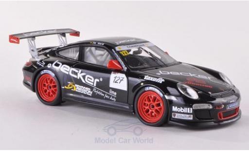 Porsche 997 GT3 CUP 1/43 Schuco 911 () GT3 Cup No.127 MS Racing Becker Cup Th.Held modellino in miniatura