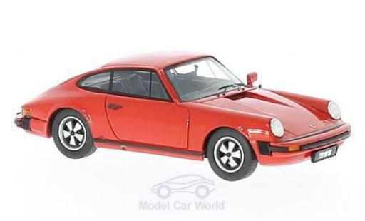 Porsche 930 SC 1/43 Schuco 911 Coupe rosso 1975 modellino in miniatura