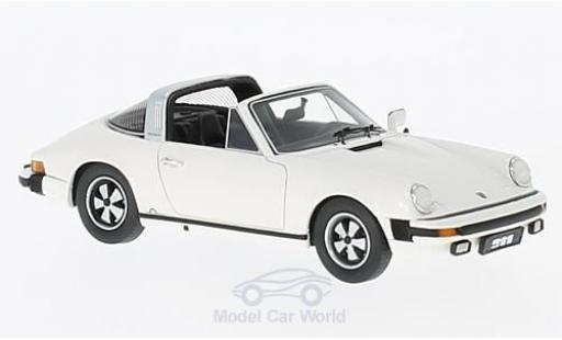 Porsche 930 Targa 1/43 Schuco 911 Targa bianco 1975 modellino in miniatura