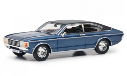 Ford Granada 1/43 Schuco Schuco / Pro.R MKI Coupe metallico blu/nero 1974 modellino in miniatura